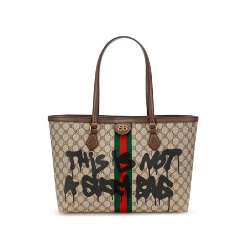 graffiti gucci bag|gucci vs balenciaga.